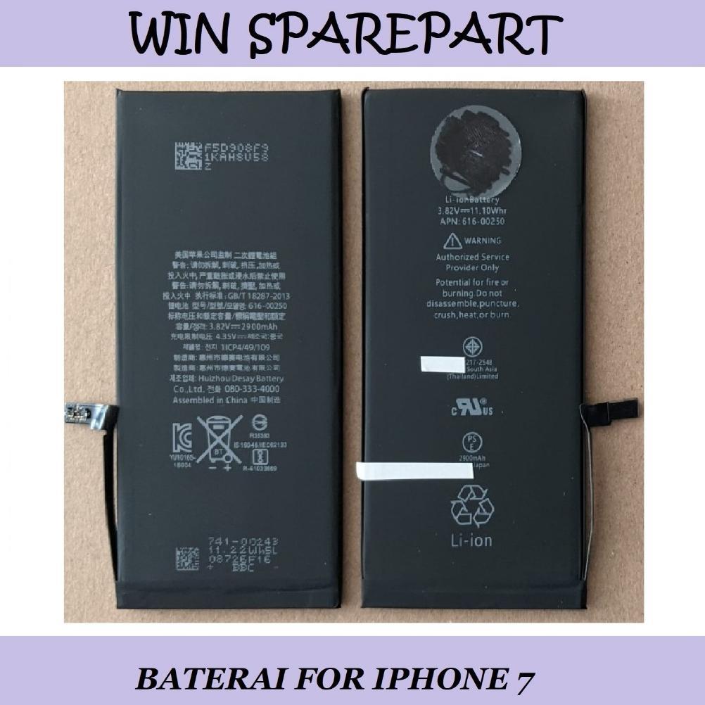 BATERAI FOR IPHONE 7 / IP 8 / ORI 100% / IP 7 / IP 8 / BATRE BIASA 99% / BATTERY NEW PRODUCT