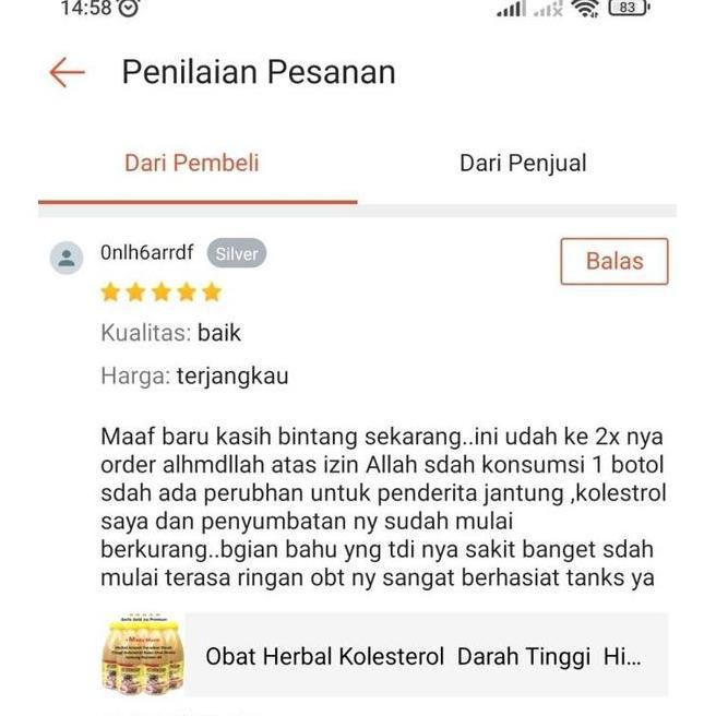 Garlic Jus Bawang Putih Tunggal Tanpa Madu ( Diabetes ) KS