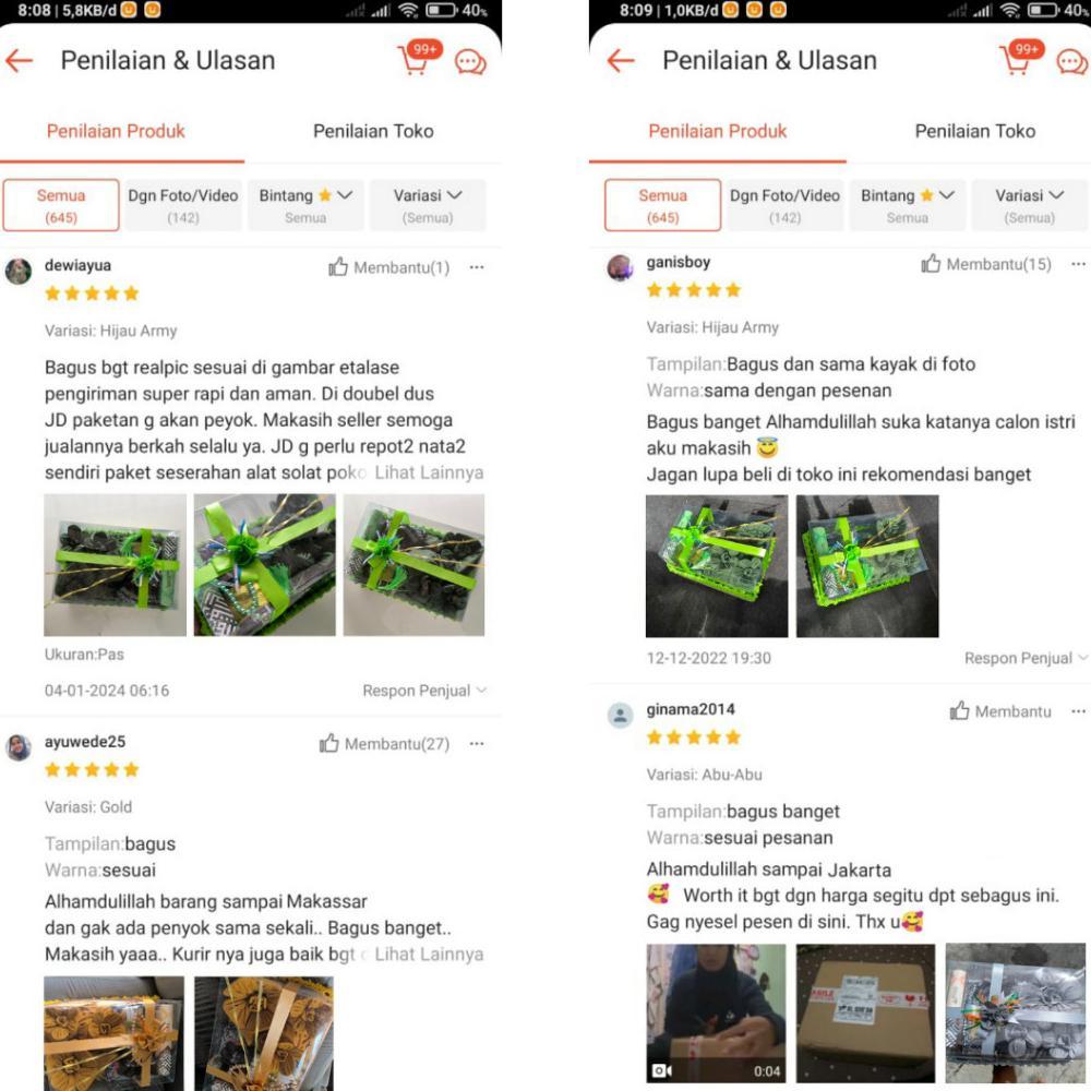 Diskon Paket Seserahan Alat Sholat Premium Dengan Mukena Mewah