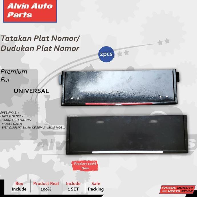 TATAKAN PLAT NOMOR MOBIL HITAM / DUDUKAN PLAT NOMOR MOBIL HITAM TERBARU