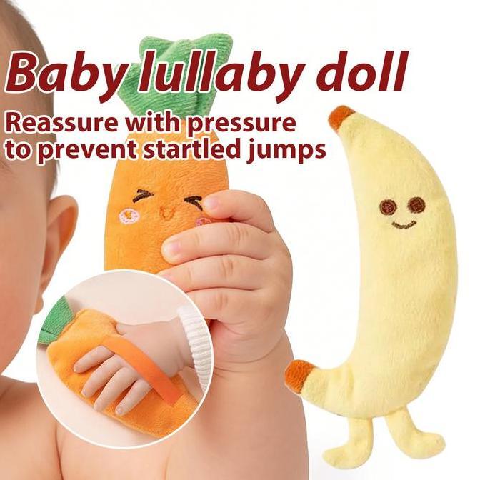 boneka tidur bayi Mainan Penenang Bayi Teman kenyamanan serbaguna all-in-one lembut tidak abrasif