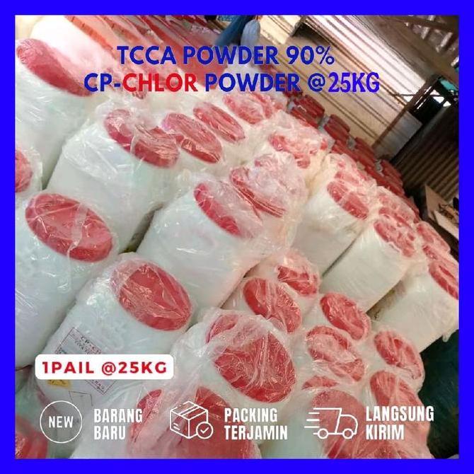 CHLORINE / TCCA / KAPORIT / BUBUK (POWDER) 90% PAIL @25KG