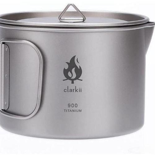 BEBAS ONGKIR - clarkii Titanium Mug Pot 30.4 fl oz (900 ml)