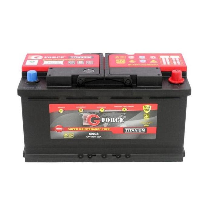 Murah G-Force Aki Mobil Titanium 60038