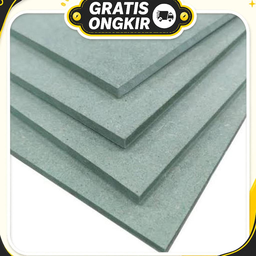 Papan Mdf Hijau/ Hmr 18Mm (100X60)Cm, Papan Hmr, Plywood Mdf Hmr