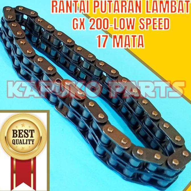 TERMURAH - RANTAI GX 200 PUTARAN LAMBAT 17T