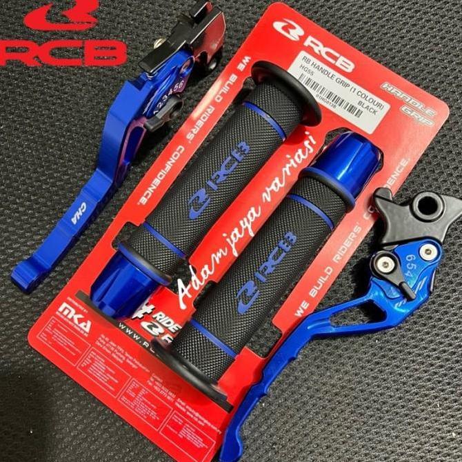 PROMO- RCB HANDGRIP HG55 + HANDLE REM NMAX VARIO NEW BEAT PCX ADV VARIO 160 Original