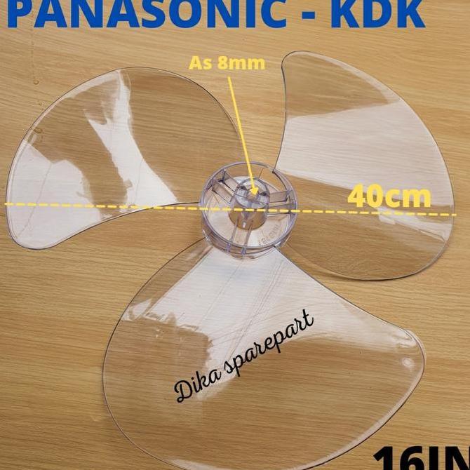 baling - baling kipas angin panasonic KDK bahan akrilik