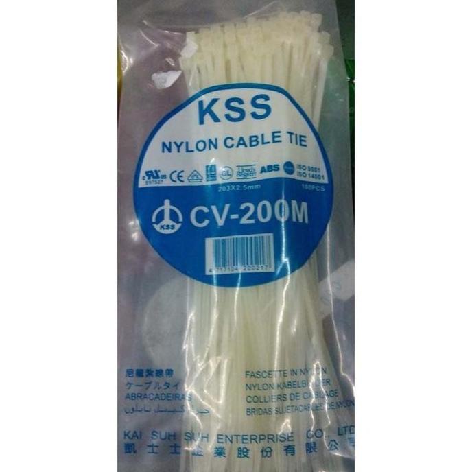 Kabel Ties 20cm Putih CV-200M KSS