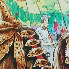 Kartu Pos / Postcard Festival Indonesia - Bali