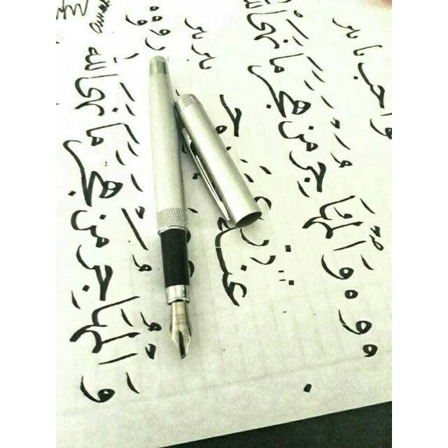 Kaligrafi Arab Fountain Pen Iridium Point Germany A8 .Pena Tinta Isi Ulang.Nib.Calligrafhy