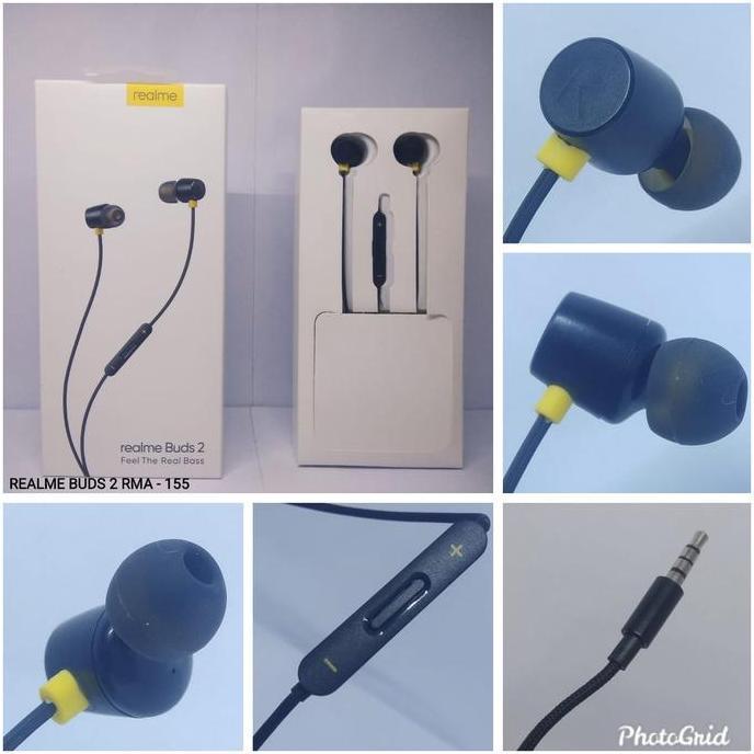 Headset Realme Original Ori - Earphone Handfree Real Me U1 U2 C1 C2 2