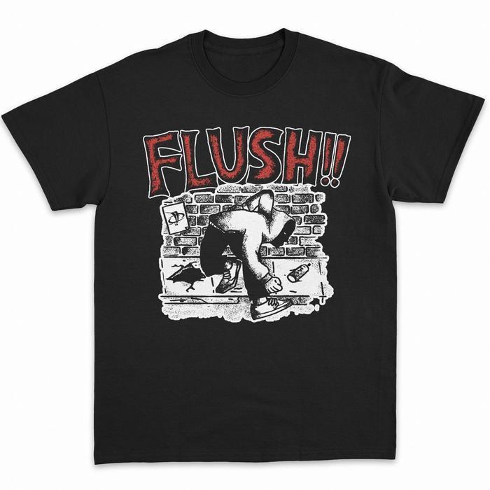 Kaos band hardcore FLUSH!! (Official merch)