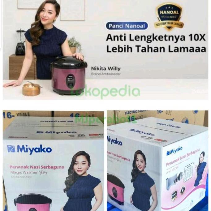TERLARIS!! MIYAKO MCM-5 SBC MAGIC COM / RICE COOKER 1,8 LITER