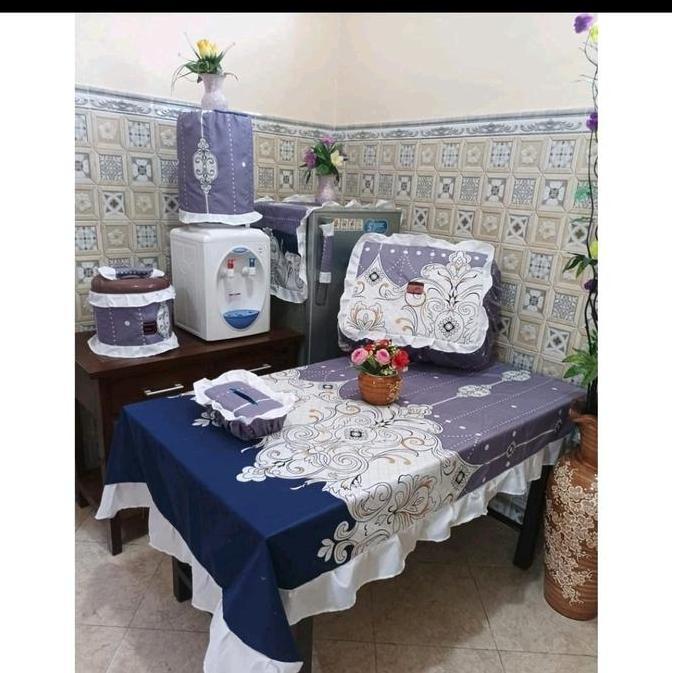 Set Taplak Meja Makan Taplak Meja