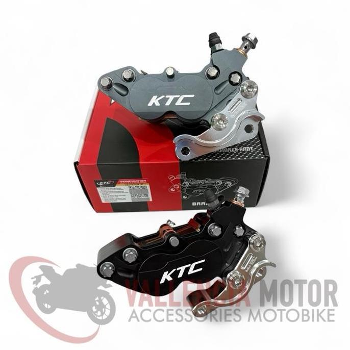 Kaliper 4 Piston Ktc Jupiter Z 260 Mm Breket Cnc Caliper 4P Jupiter Burhan Murah