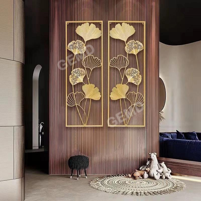 Harga-Minimum-Cod30*85 Cm/Hiasan Dinding Aesthetic Kerajinan Besi / Hiasan Dinding Mewah Bingkai Log