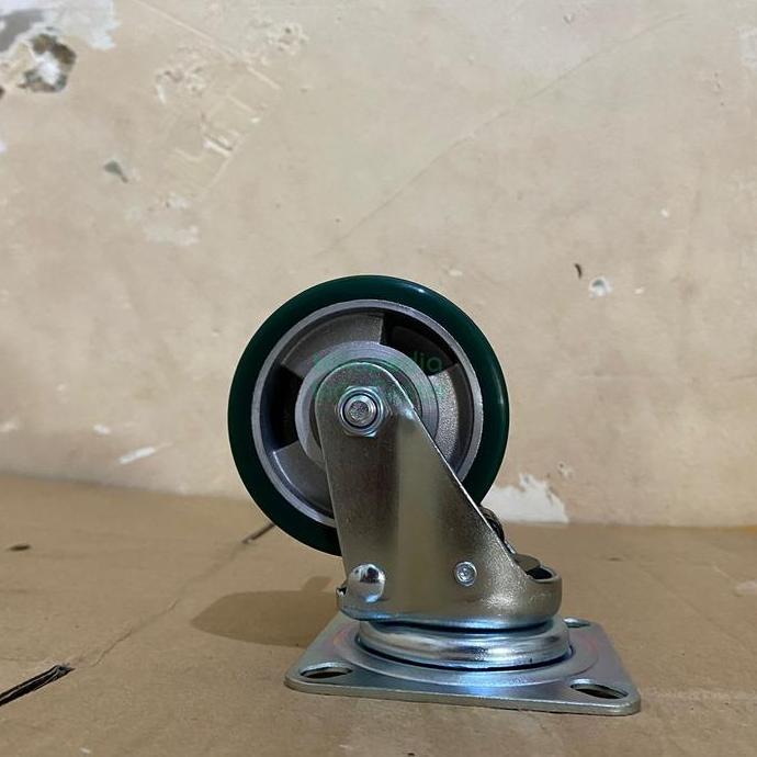 RODA TROLLEY / RODA LORI / RODA PU OSAKA 3" HIDUP TERBAIK