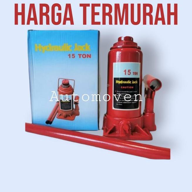 Dongkrak 15 Ton Botol Holik Hydraulic Ja