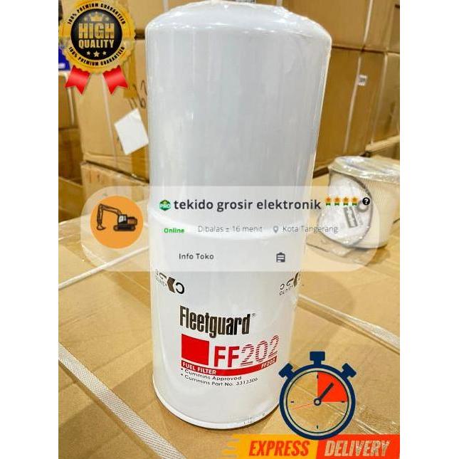 Fuel Filter Ff202 Ff 202 Ff-202 P550202 600-311-7111 Harga Khusus