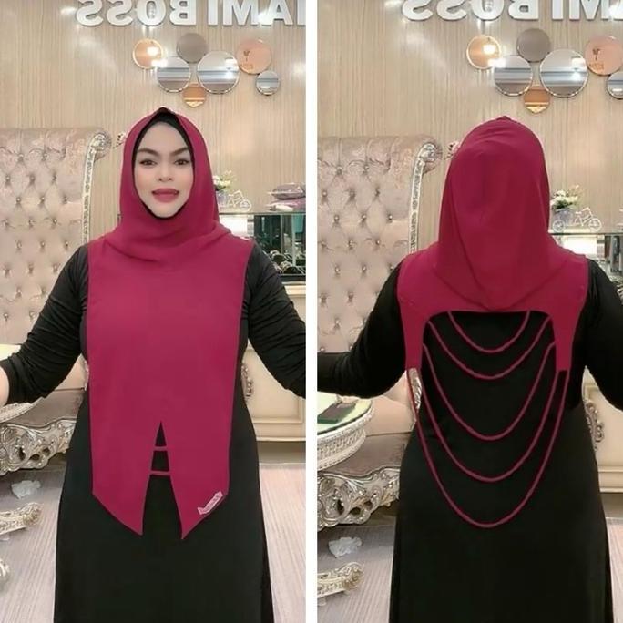 Gersangseller - jilbab madina polos | jilbab instan | muslim | santai/jilbab pesta/jilbab rompi/jilb
