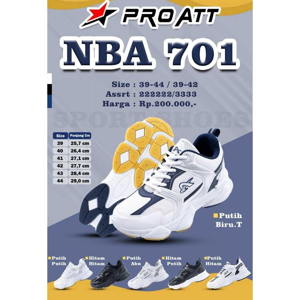 big promo pro att nba 701 - sepatu olahraga running sneakers pria sport shoes