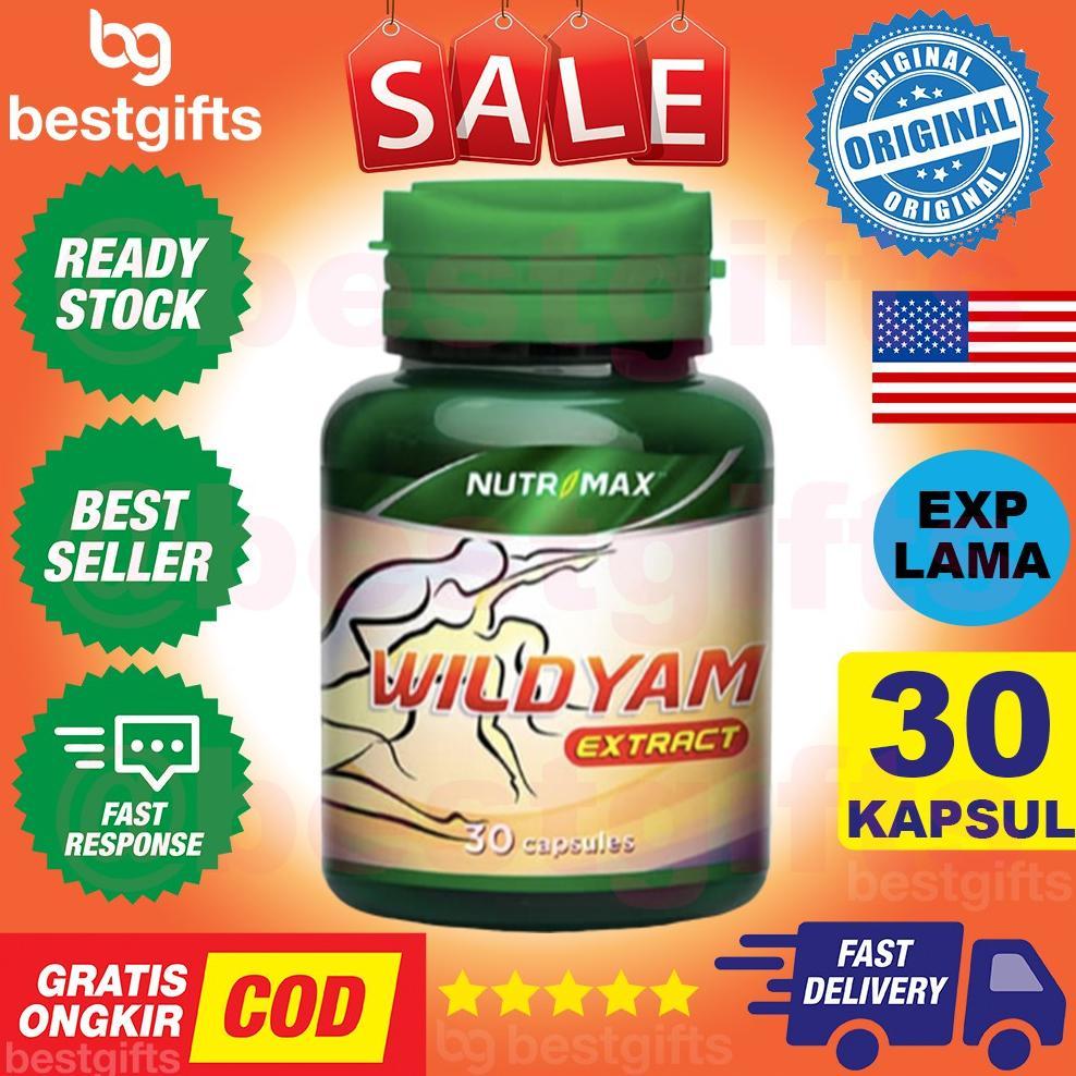 (Terbaru) NUTRIMAX WILD YAM EXTRACT EKSTRAK VITAMIN OBAT KESUBURAN KEJANTANAN STAMINA PRIA LAKI KUAT