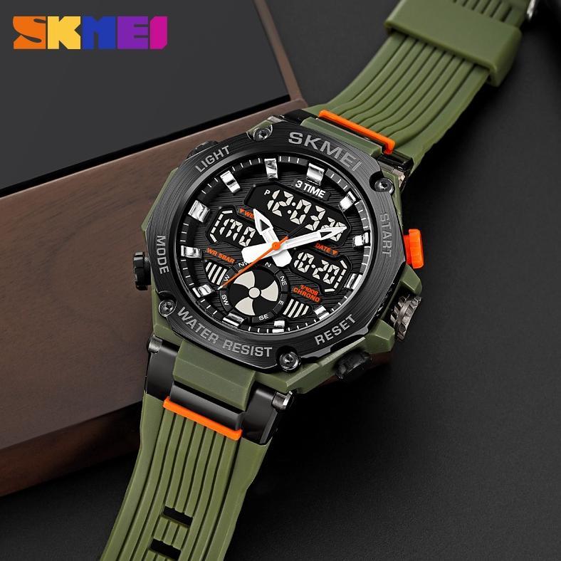 Terlaris Skmei 2223 Jam Tangan Pria Digital Analog Sport Watch Anti Air 5 Bar Mgos