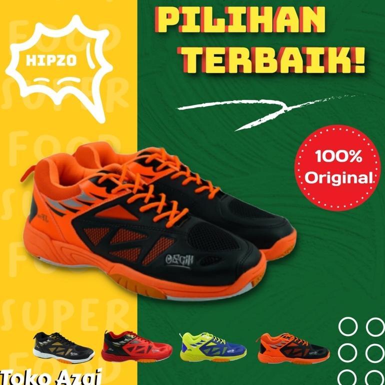 PROMO TERBARU Sepatu Pria Badminton hipzo M-048 Original olahraga lari Snekers