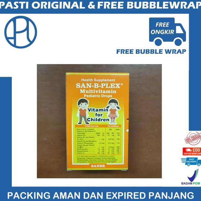 Lansungkirim- San B Plex Drop 15 Ml Vitamin Untuk Bayi