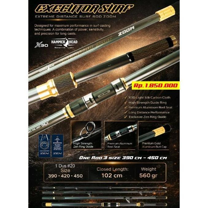 Joran Surf Hammerhead Executor Surf 390 420 450
