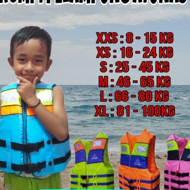 Baju,Pelampung/Rompi Pelampung/Jaket,Pelampung Atunas/Pelampung,Dewasa/Pelampung,Anak