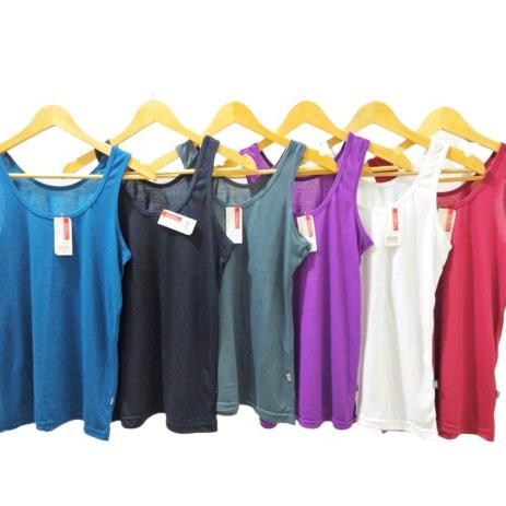 12 Pcs Tank Top Wanita Lusinan / Singlet Kaos Dalam Wanita Dewasa Exxen