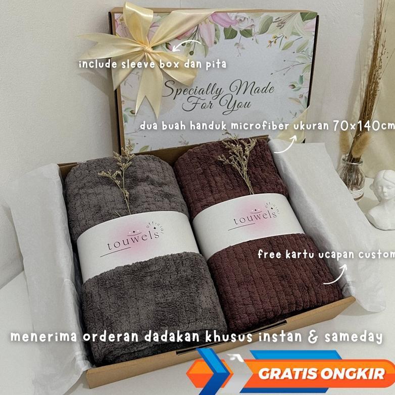 Diskon Hampers Pernikahan Handuk Couple Kado Pernikahan Wedding Gift Handuk Couple Kado Nikahan Pern