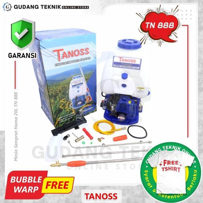 ORIZA Mesin Sprayer Semprot Hama 20L 2Tak TANOSS TN888 Engine Sprayer Tangki