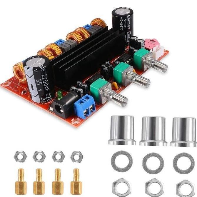 GARAVAR IC ORI VERSI 1 32 PIN TPA3116D2 2.1 POWER AMPLIFIER CLASS D MH-139 2X50W 1X100W KIT SUBWOOFE