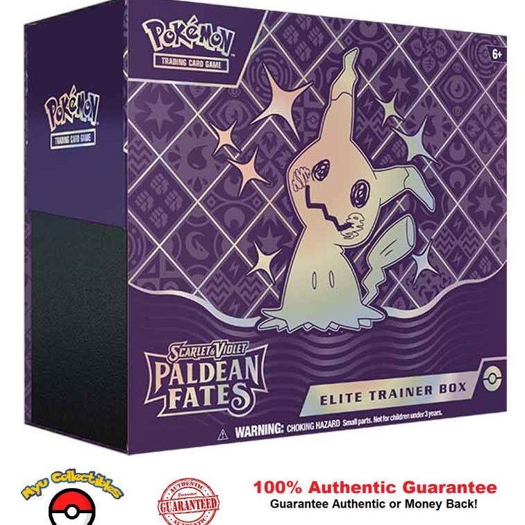 Promo Pokemon Tcg: Paldean Fates Elite Trainer Box Paldean Fates Etb