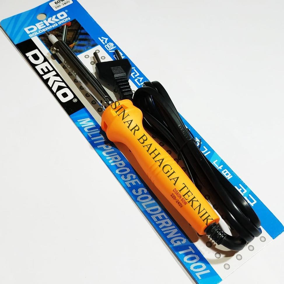Dekko Korea Solder 60W Ds60N - Deko Alat Solder Original 60 W Ds 60 N - Solderan Asli Ds60 - Pateri 