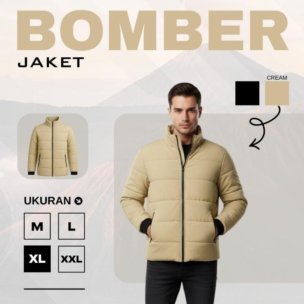 Hot Product Jaket Winter Pria Musim Dingin Tebal Waterproof Windproof Bahan Taslan Anti Air Premium