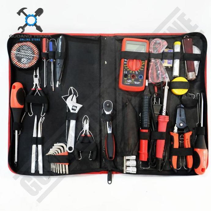 AKARA Peralatan Elektronik Tool SET 40pcs MAXPOWER Elektronic Tool Kits