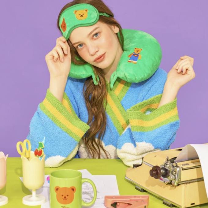 Promo Wiggle Wiggle Travel Neck Pilow - Wiggle Bear Travel Neck Pilow - Little Play Bunny