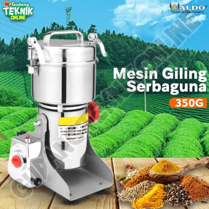 URGAN Mesin Giling Serbaguna Aldo 350G 1000G / Mesin Penepung Giling Bumbu Serbaguna ALDO Mesin Peng
