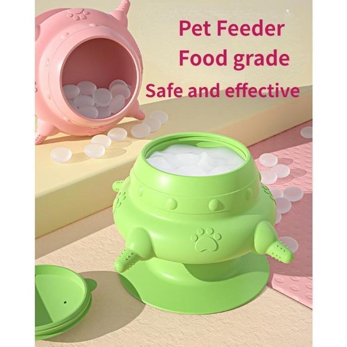 MANAZY dot kucing bayi Pet Milk Bottle 4 Nipples Silicone Station Feeder Botol Susu Baby Kucing dot 