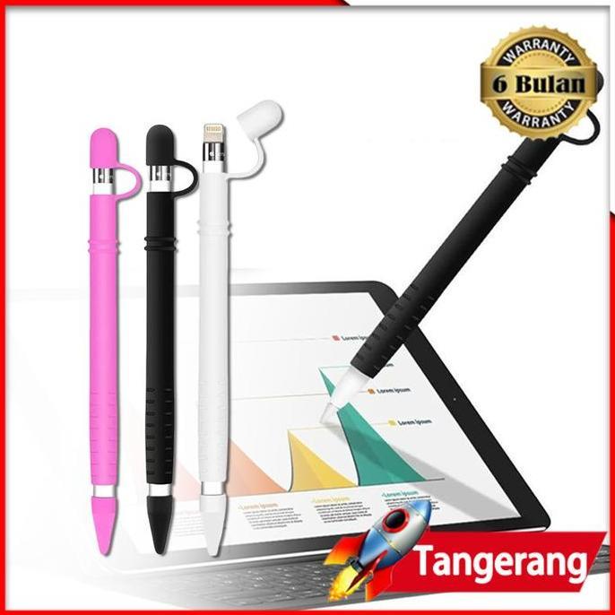 GARAVAR Apple Pencil Sleeve Silicone Case Apple Pencil untuk Apple Pencil Generasi Pertama