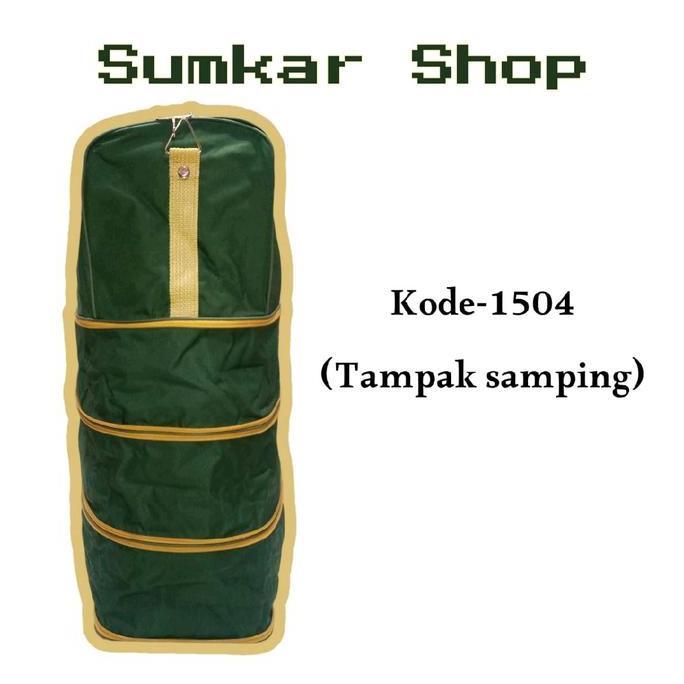 Sale Tas Pakaian Akz / Travel Bag Tingkat Roda Troli / Tas Lipat 3 & 4 Tingkat / Tas Mudik Besar Jum