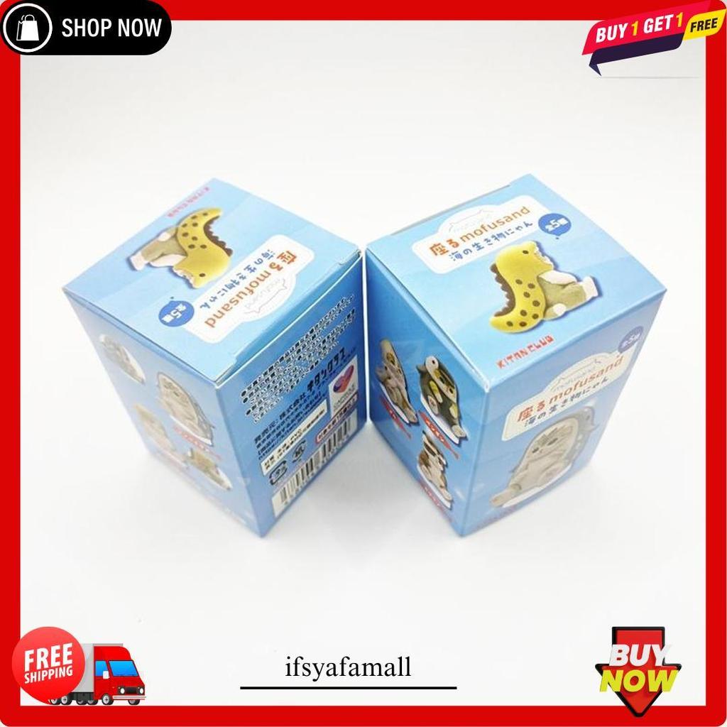 Blind Box Mofusand Koleksi Unik Gaya Kostum Otter Penguin Shark Moray Eel Bbx1 Blindbox Figure Figur