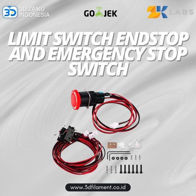 ZKLABS LIMIT SWITCH ENDSTOP AND EMERGENCY STOP SWITCH FOR CNC ROUTER RDM