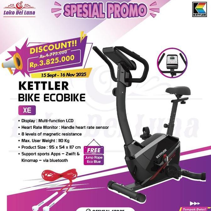 Sepeda Statis KETTLER Ecobike XE - Original