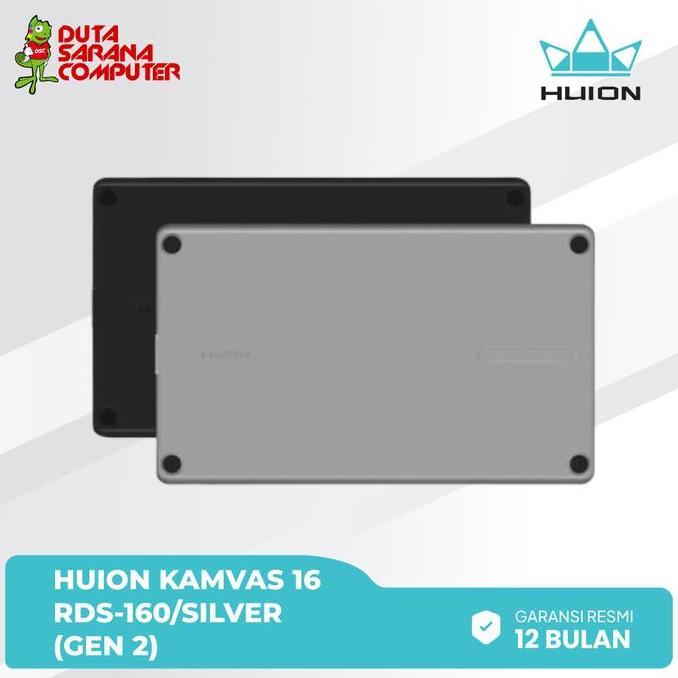 Huion Pen Display KAMVAS RDS-160 | Huion Kamvas 16 Gen 2 (TERBAIK) (TERBARU) (TERMURAH)