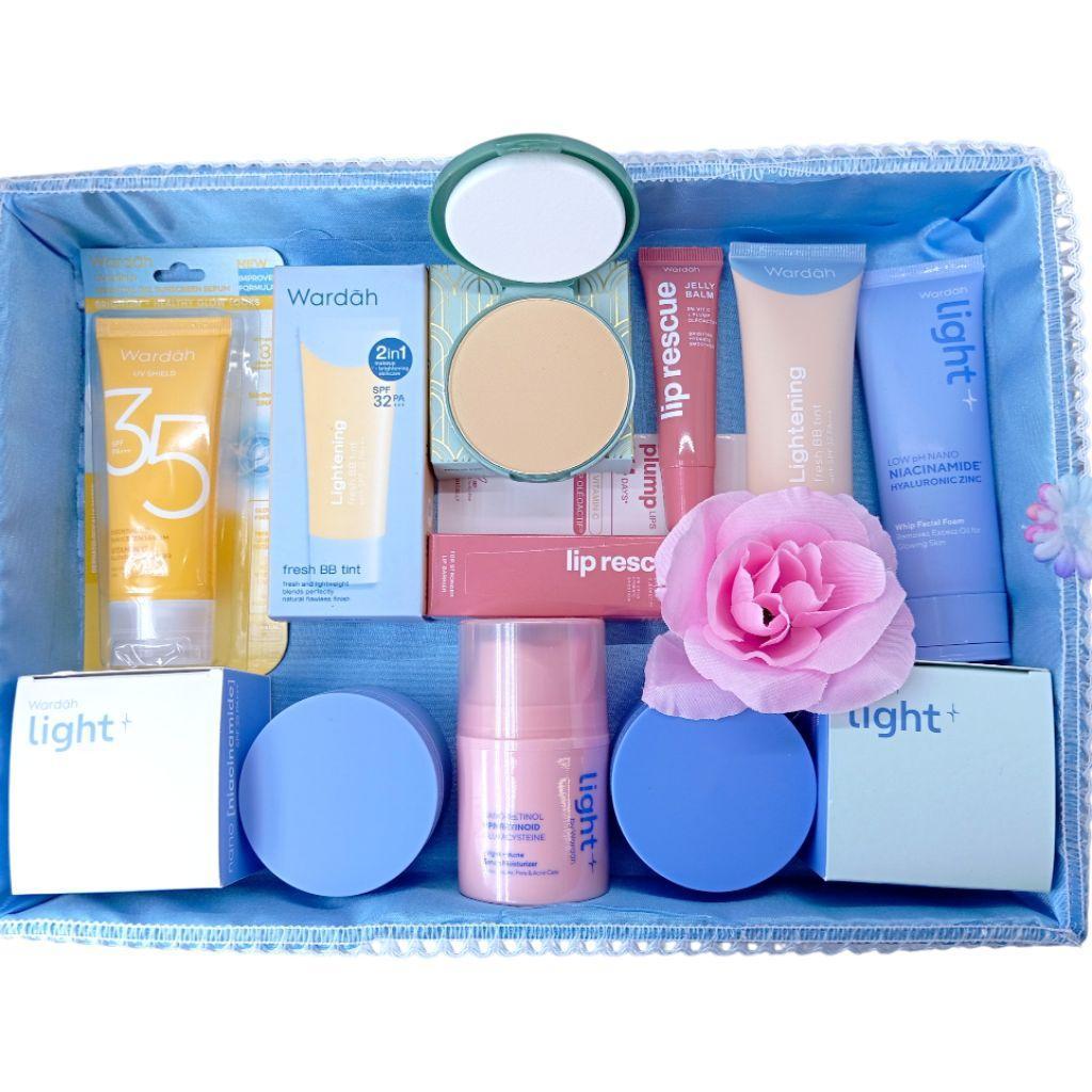 Paket Seserahan Wardah Murah/ Paket Kosmetik Wardah Hantaran Nikah Komplit